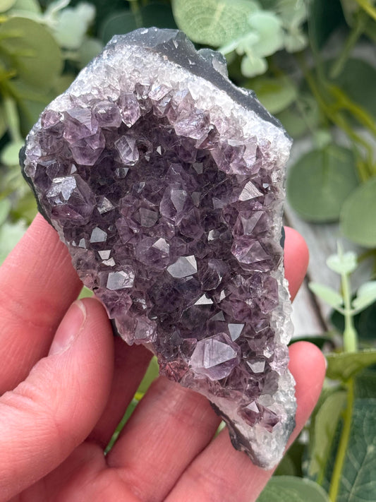 Amethyst Crystal Cluster from Brazil | Raw Amethyst Display Piece