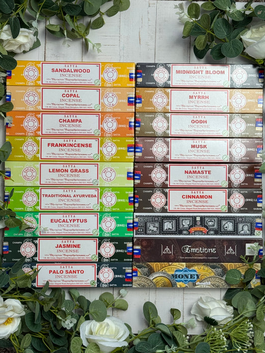 Satya Incense Sticks – 15g Box