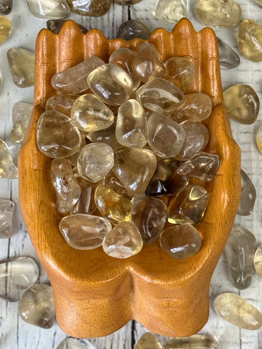 Citrine Tumbled Stones – Pocket Crystals
