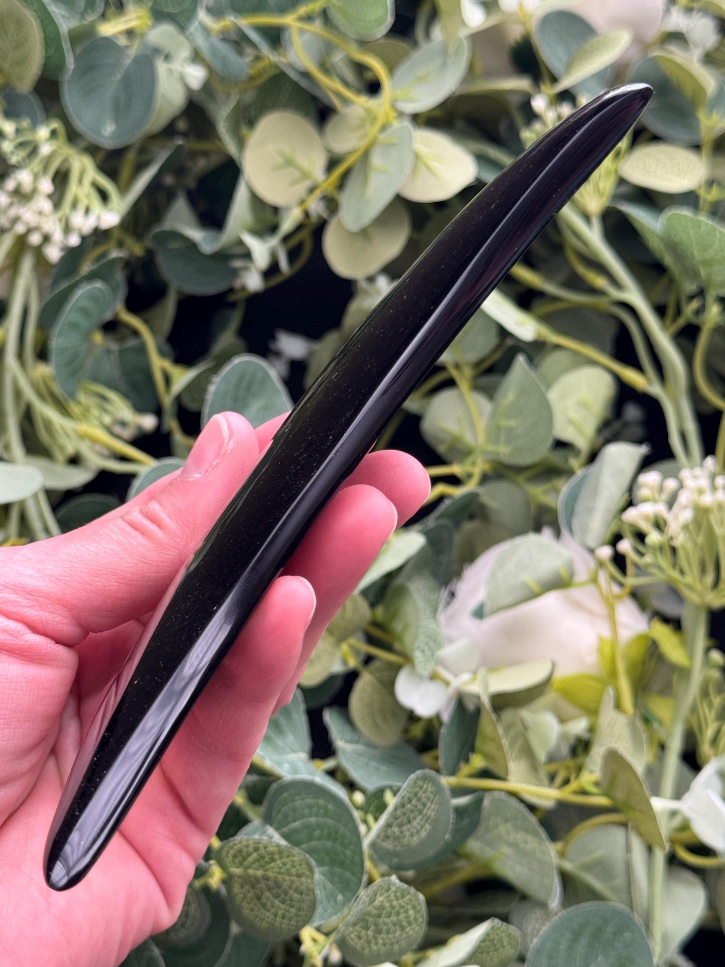 Gold Sheen Obsidian Moon